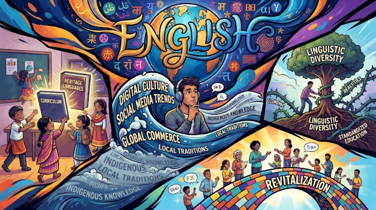 How the Global Dominance of English Shapes Cultural Diversity and Linguistic Heritage